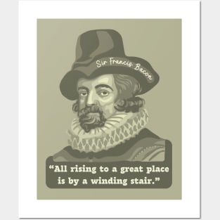 Sir Francis Bacon Portrait and Quote Posters and Art